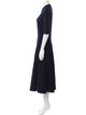 Carolina Herrera Wool Long Dress