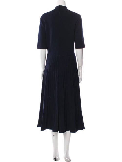 Carolina Herrera Wool Long Dress