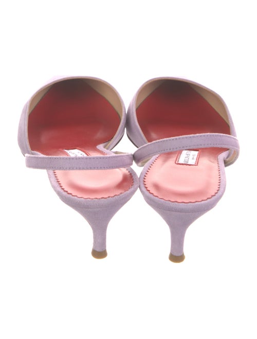 Carolina Herrera Leather Slingback Pumps