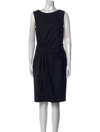 Carolina Herrera Virgin Wool Knee-Length Dress