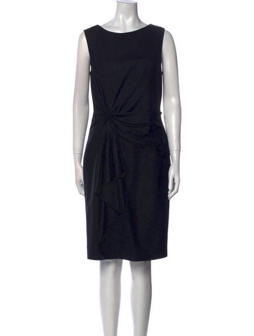 Carolina Herrera Virgin Wool Knee-Length Dress