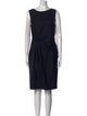 Carolina Herrera Virgin Wool Knee-Length Dress