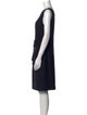 Carolina Herrera Virgin Wool Knee-Length Dress