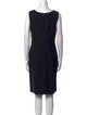 Carolina Herrera Virgin Wool Knee-Length Dress