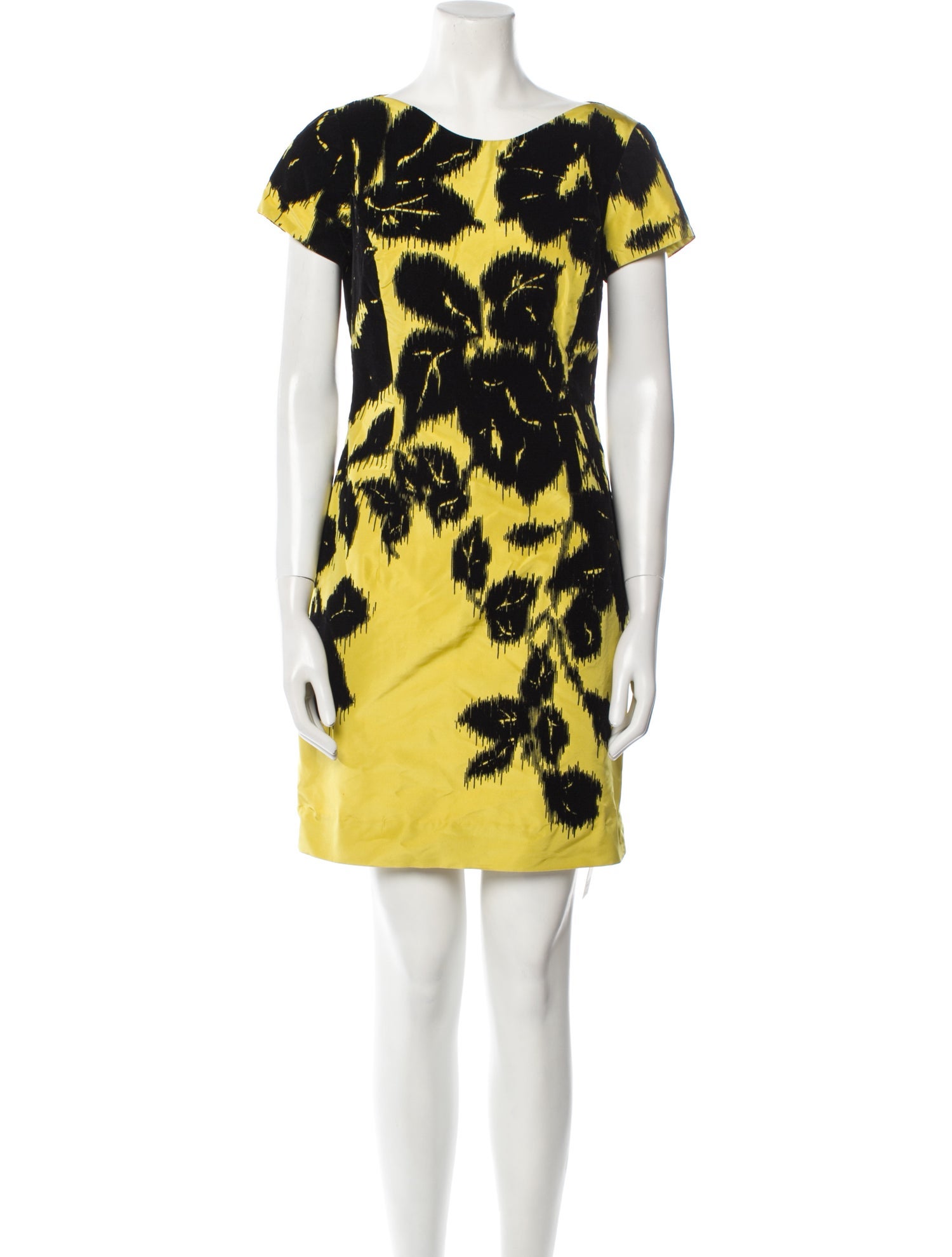 Carolina Herrera Silk Mini Dress