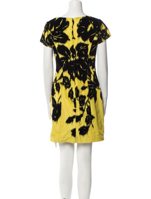 Carolina Herrera Silk Mini Dress