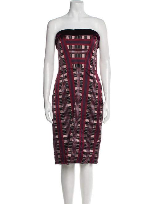 Carolina Herrera Silk Mini Dress