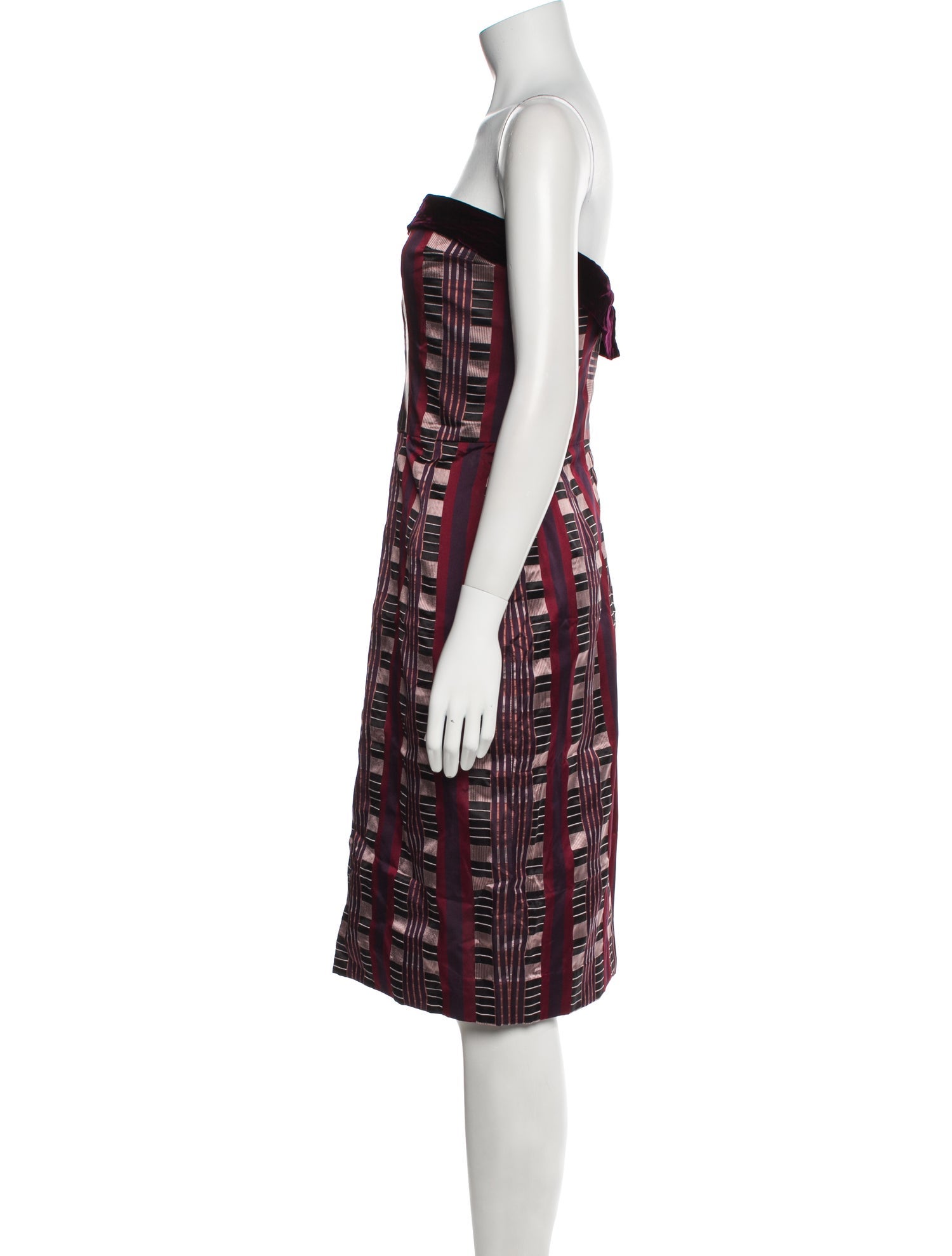 Carolina Herrera Silk Mini Dress