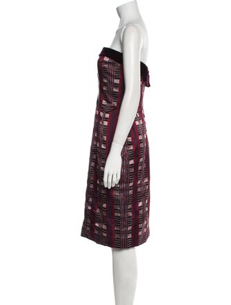 Carolina Herrera Silk Mini Dress