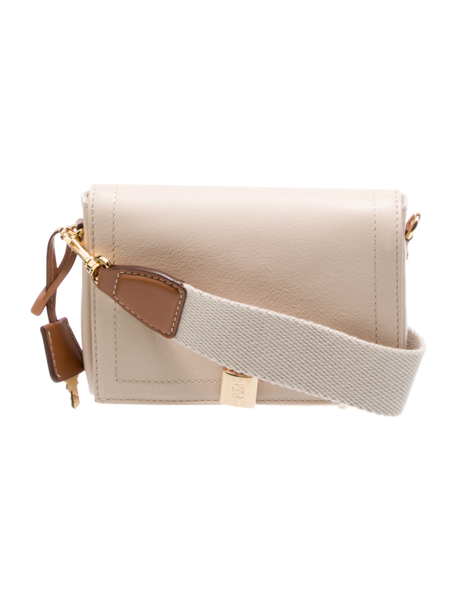 Carolina Herrera Leather Shoulder Bag