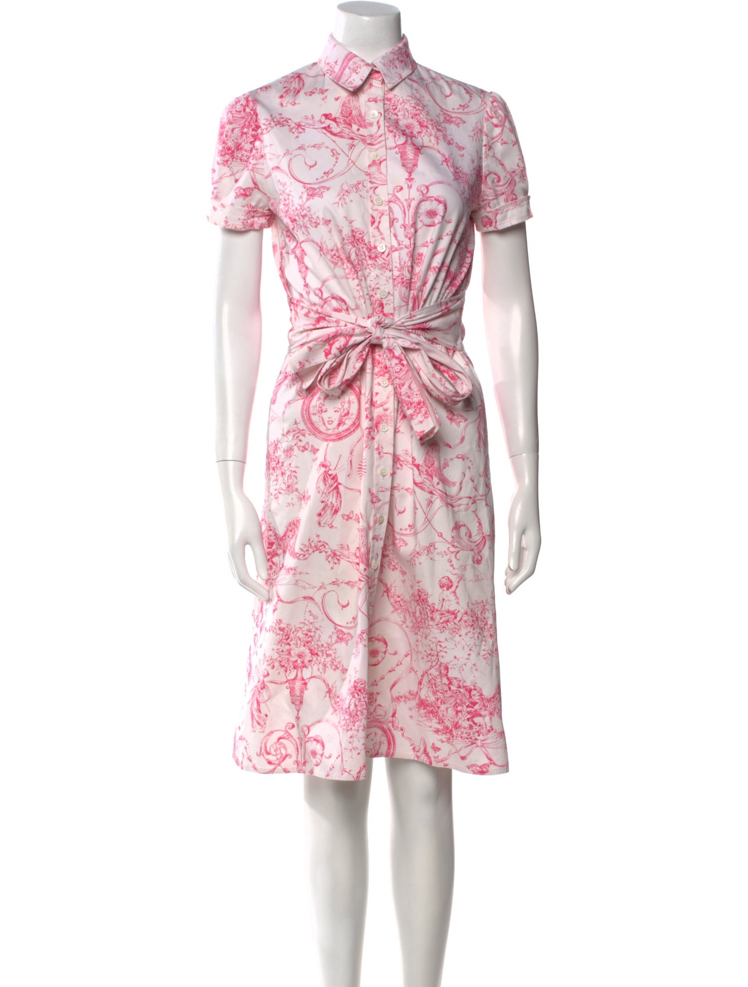 Carolina Herrera Printed Knee-Length Dress