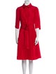 Carolina Herrera Silk Knee-Length Dress