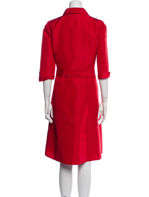 Carolina Herrera Silk Knee-Length Dress