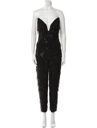 Carolina Herrera Strapless Jumpsuit