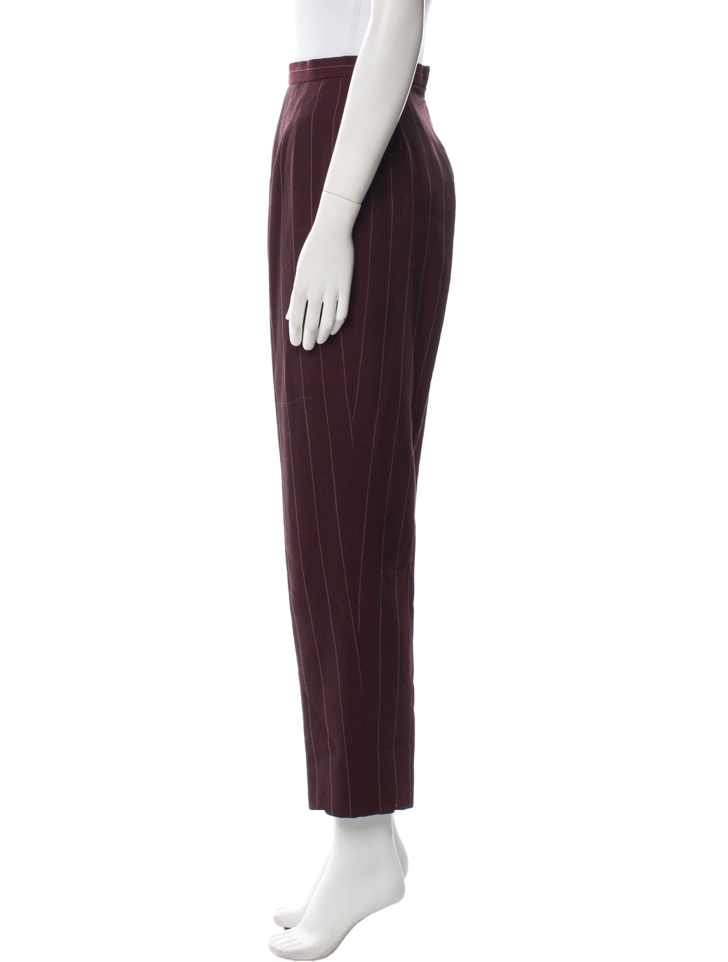Carolina Herrera Striped Straight Leg Pants