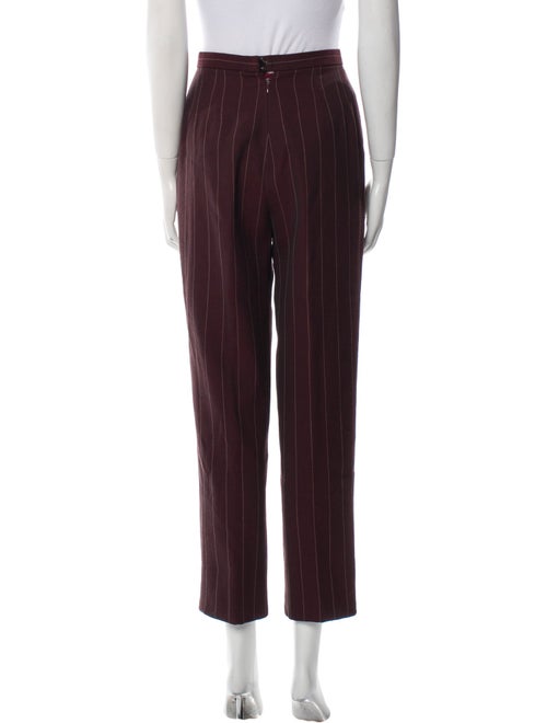 Carolina Herrera Striped Straight Leg Pants