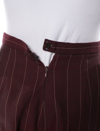 Carolina Herrera Striped Straight Leg Pants