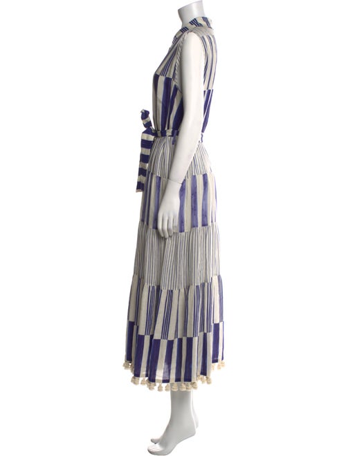 Carolina Herrera Striped Long Dress