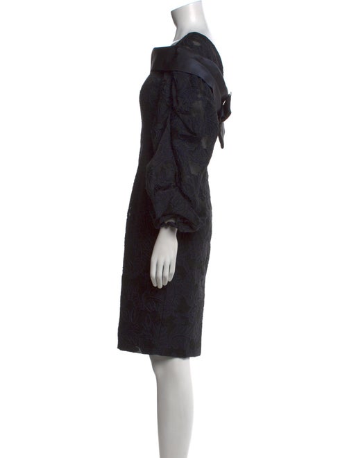 Carolina Herrera Printed Knee-Length Dress