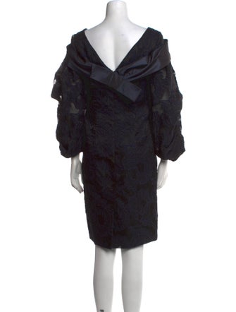 Carolina Herrera Printed Knee-Length Dress