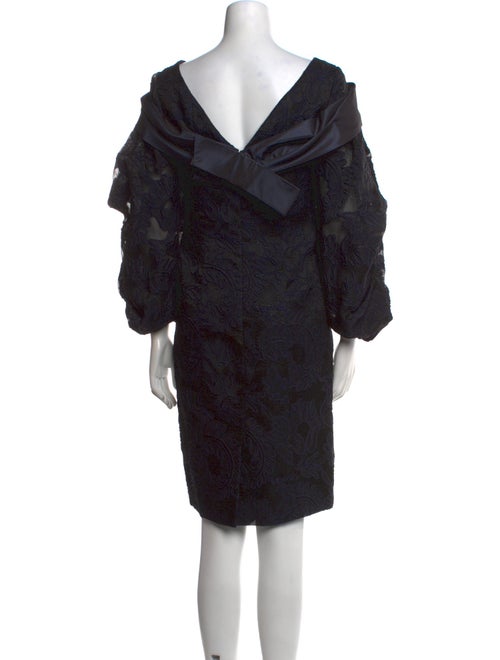 Carolina Herrera Printed Knee-Length Dress