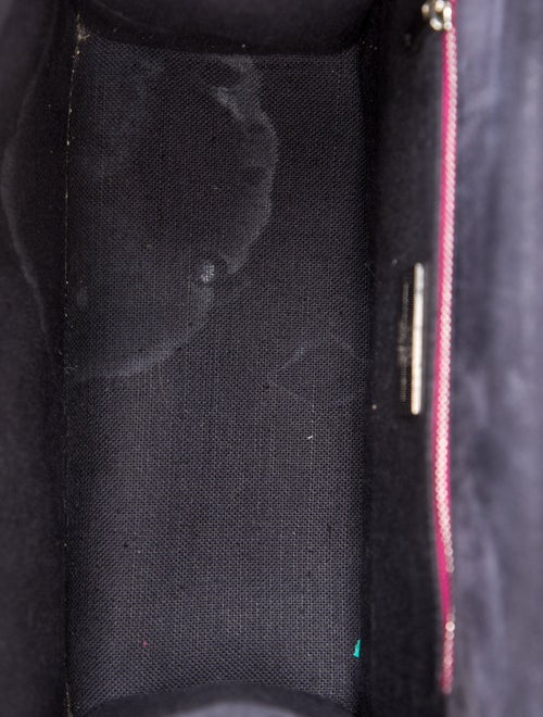 Carolina Herrera Leather Top Handle Bag