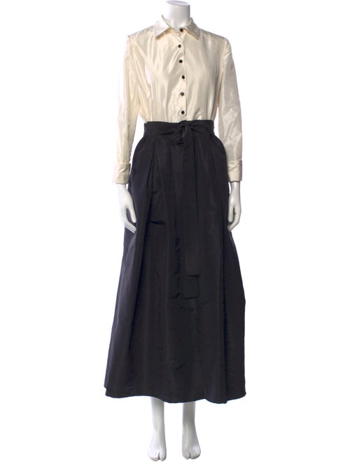 Carolina Herrera Silk Long Dress