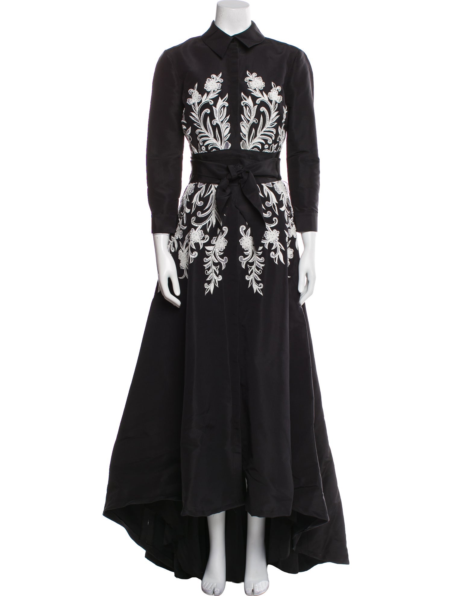 Carolina Herrera Silk Long Dress
