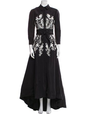 Carolina Herrera Silk Long Dress