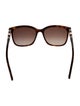 Carolina Herrera Wayfarer Gradient Sunglasses