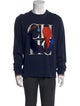Carolina Herrera Graphic Print Crew Neck Sweatshirt