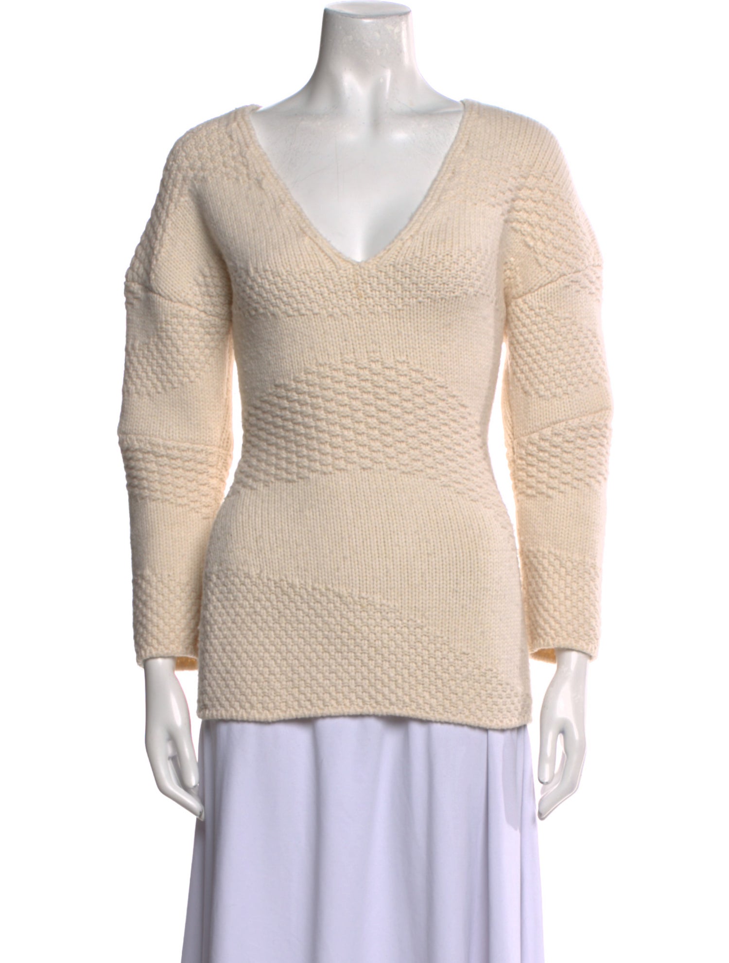 Carolina Herrera V-Neck Sweater