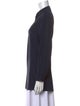 Carolina Herrera Silk V-Neck Tunic