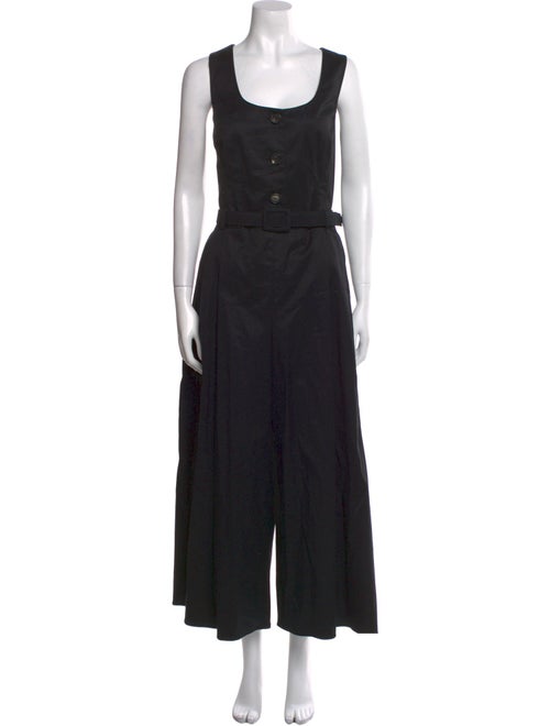 Carolina Herrera Scoop Neck Jumpsuit