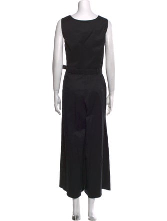 Carolina Herrera Scoop Neck Jumpsuit