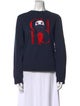Carolina Herrera Graphic Print Crew Neck Sweatshirt