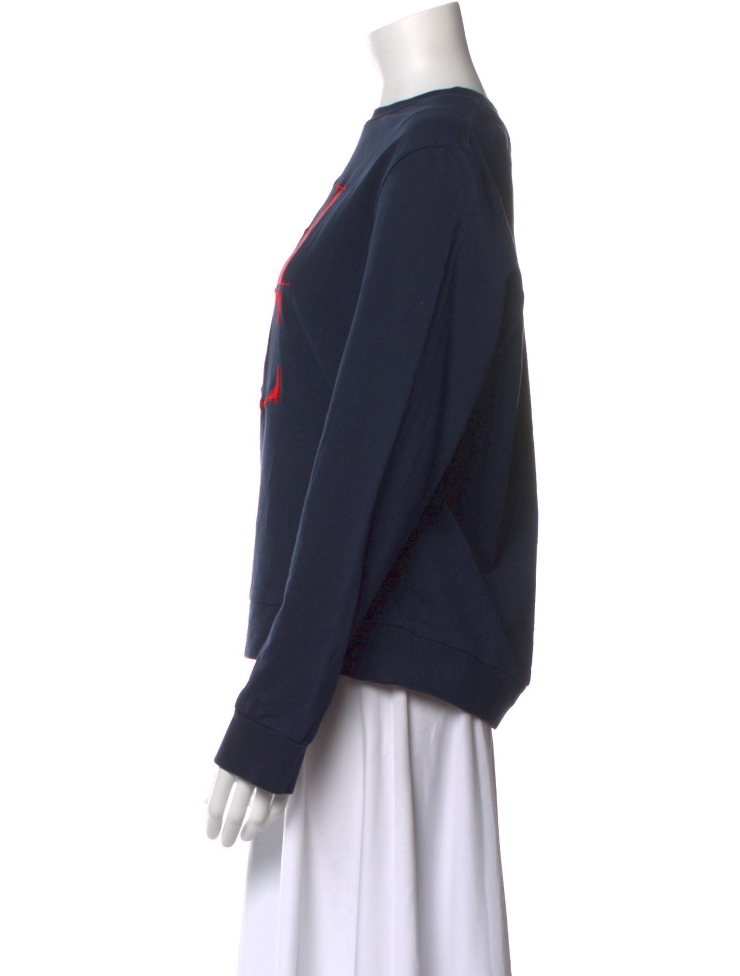 Carolina Herrera Graphic Print Crew Neck Sweatshirt