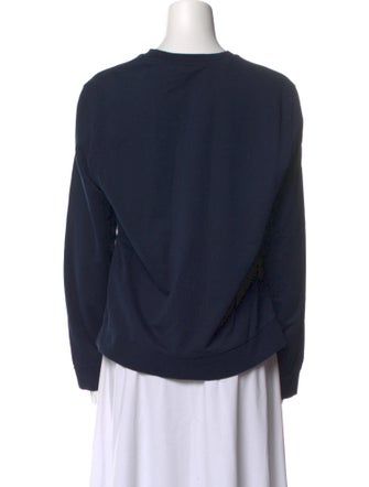 Carolina Herrera Graphic Print Crew Neck Sweatshirt