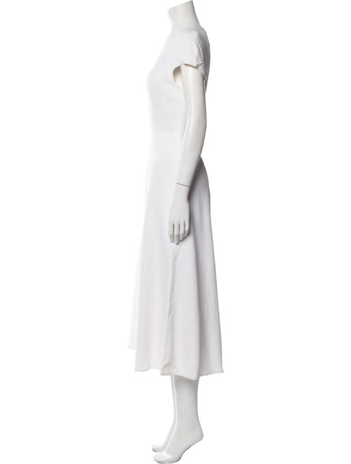 Carolina Herrera Crew Neck Long Dress