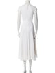Carolina Herrera Crew Neck Long Dress