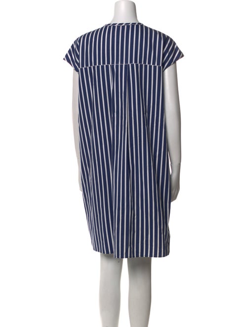 Carolina Herrera Striped Mini Dress