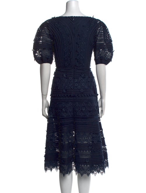 Carolina Herrera Nylon Midi Length Dress