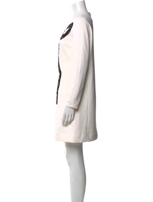 Carolina Herrera Virgin Wool Mini Dress