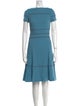 Carolina Herrera Virgin Wool Knee-Length Dress
