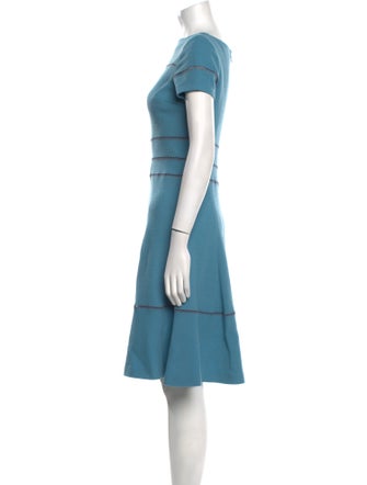 Carolina Herrera Virgin Wool Knee-Length Dress