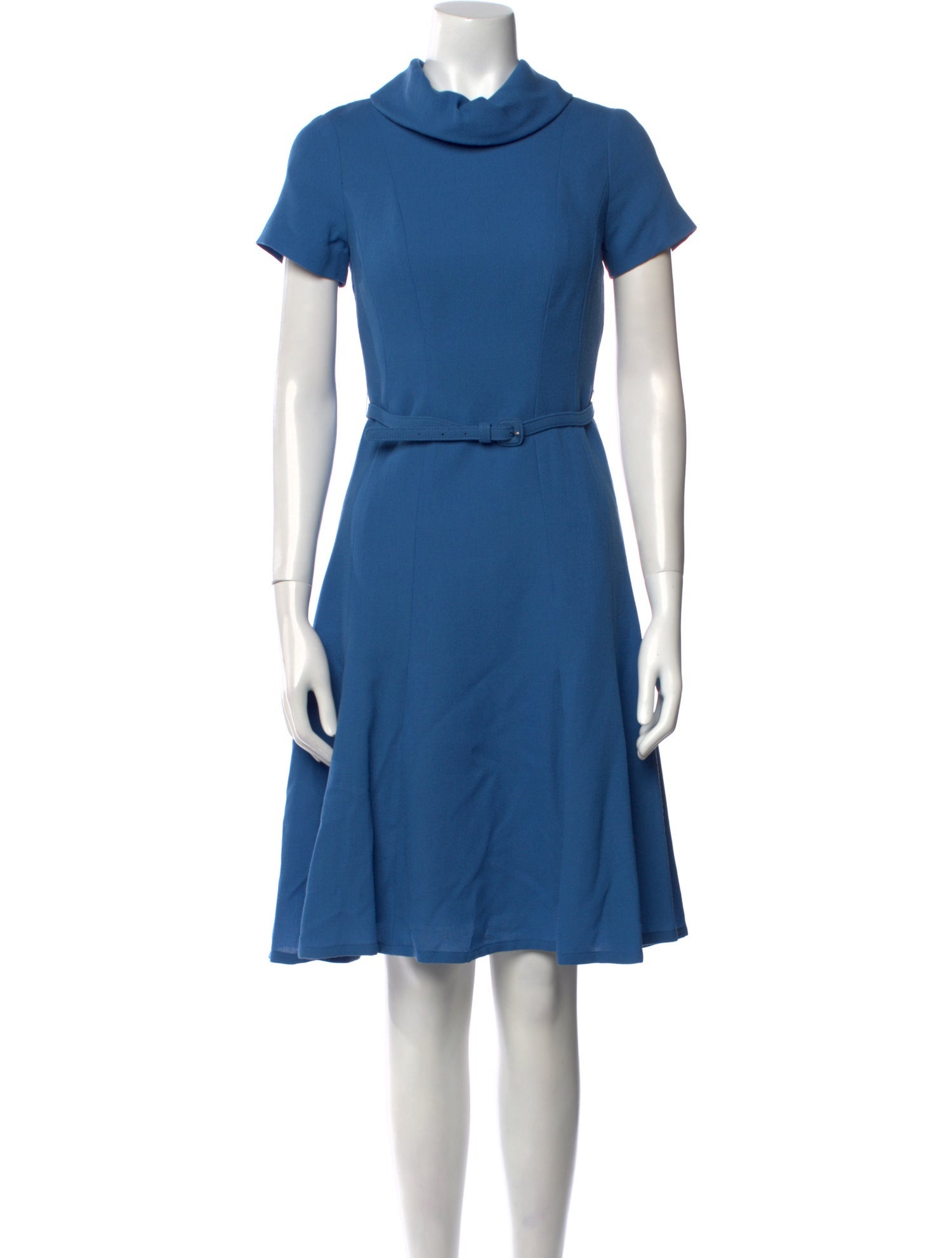 Carolina Herrera Virgin Wool Knee-Length Dress