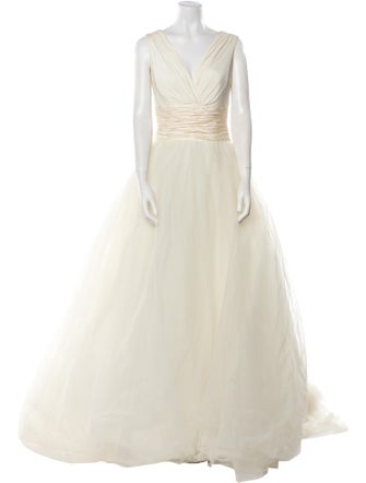 Carolina Herrera Silk Long Dress