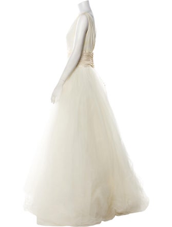 Carolina Herrera Silk Long Dress