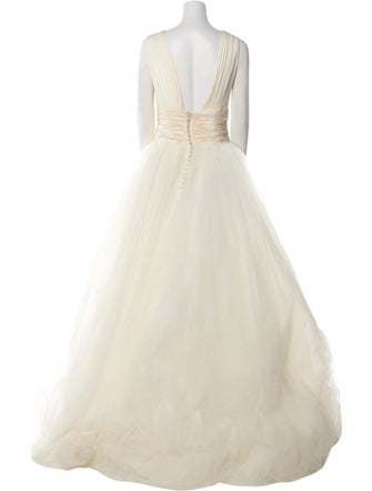 Carolina Herrera Silk Long Dress