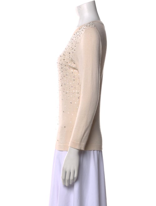 Carolina Herrera Cashmere Scoop Neck Sweater